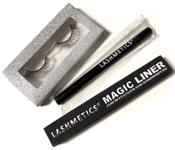 Magic Lashes SET Magic Liner  inkl. Bandwimpern by LASHMETICS®